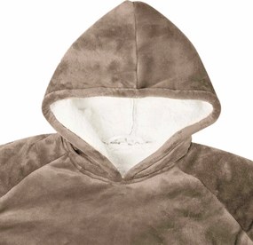 vidaXL Φούτερ-κουβέρτα Καμηλοπάρδαλη M Φλις και Φλανέλ