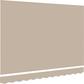 vidaXL Ύφασμα αντικατάστασης τέντας Μπεζ 280 x 245 εκ. Πολυεστέρας