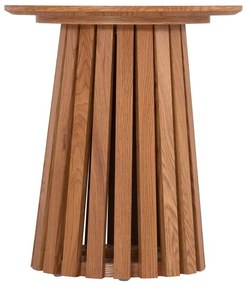ΤΡΑΠΕΖΑΚΙ ΒΟΗΘΗΤΙΚΟ TALBERT HM18025 MDF ΣΕ ΦΥΣΙΚΟ ΞΥΛΟΥ Φ45x50,5Υεκ.