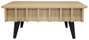Τραπεζάκι σαλονιού Gemma Megapap χρώμα sepet oak 90x59,6x36,8εκ.