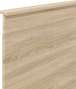 vidaXL Κεφαλάρι με κεφαλάρι Δρύς Sonoma 75 cm Επεξεργασμένο ξύλο