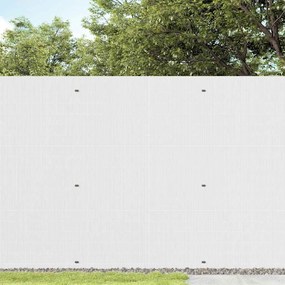 vidaXL Φράχτης Κήπου Διπλής Όψης Λευκός 1,8x3 μ. PVC