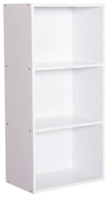 ΡΑΦΙΕΡΑ ΤΟΙΧΟΥ CUBICON HM9941.01 ΛΕΥΚΗ ΜΕΛΑΜΙΝΗ 38,5x23,5x80Υεκ.