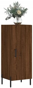 vidaXL Ντουλάπι Καφέ Δρυς 34,5 x 34 x 90 εκ. Επεξεργασμένο Ξύλο