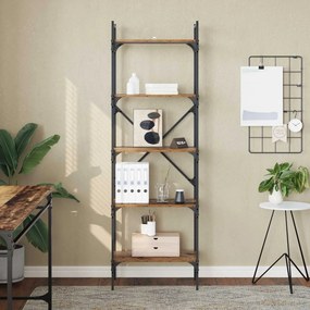 vidaXL Βιβλιοθήκη 5 επιπέδων 56 x 32 x 174 cm Επεξεργασμένο Ξύλο