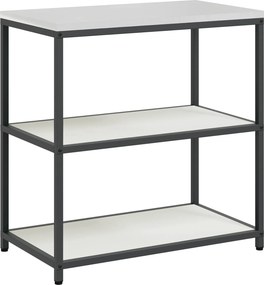 vidaXL Ράφι Κουζίνας HATTEM Λευκό 90 x 50 x 92 εκ Ατσάλι