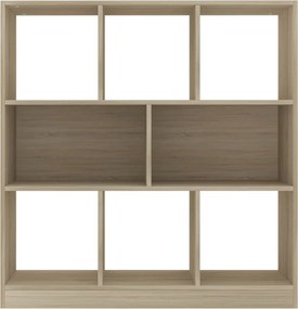 vidaXL Βιβλιοθήκη Χρώμα Sonoma Δρυς 97,5x29,5x100 εκ. από Επεξ. Ξύλο