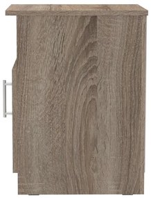Κομοδίνο Galdi μελαμίνη σε καρυδί απόχρωση 40x45x60εκ 40x45x60 εκ.