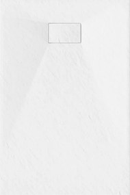 Mexen Hugo παραλληλόγραμμο ντους SMC 100 x 80 cm, λευκό - 42108010