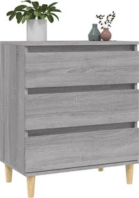 vidaXL Ντουλάπι Γκρι Sonoma 60x35x70 εκ. από Επεξεργασμένο Ξύλο