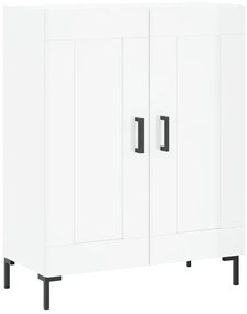 vidaXL Ντουλάπι Γυαλιστερό Λευκό 69,5x34x90 εκ. Επεξεργασμένο Ξύλο