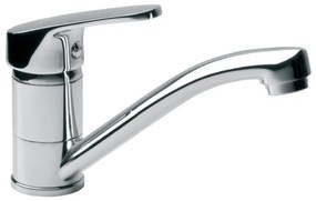 Ferro Smile Μπαταρία Νιπτήρος Χρωμέ Κεραμικό, Κράμα Ορειχάλκου