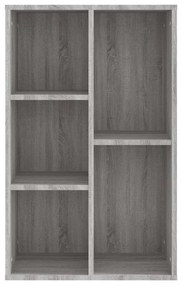 vidaXL Βιβλιοθήκη/Βοηθητικό Ντουλάπι Γκρι Sonoma 50x25x80 εκ Επεξ Ξύλο
