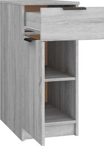vidaXL Ντουλάπι Γραφείου Γκρι sonoma 33,5x50x75 εκ. Επεξεργ. Ξύλο