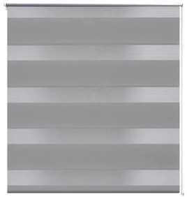 vidaXL Ρόλερ Zebra Γκρι 90 x 150cm