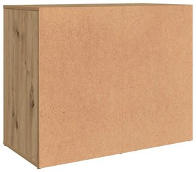 vidaXL Ντουλάπι ντύσιμο Artisan δρυς 80x40x65 cm Κατασκευασμένο ξύλο