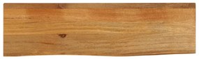 vidaXL Επιφάνεια Τραπεζιού 100x20x3,8 εκ. Live Edge Μασίφ Ξύλο Μάνγκο