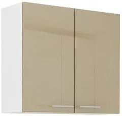 Κρεμαστό ντουλάπι Lyona 80 G 72 2F-Cappuccino