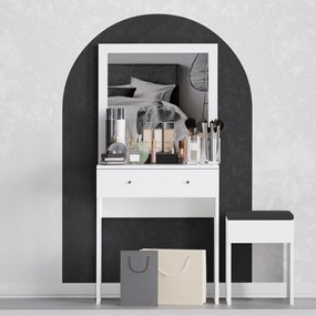 Τουαλέτα Κρεβατοκάμαρας - Table Felix - Χρώμα Λευκό