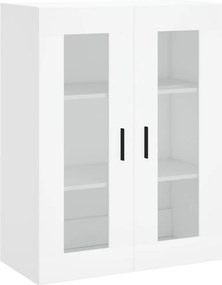 vidaXL Ντουλάπι Λευκό 69,5x34x180 εκ. από Επεξεργασμένο Ξύλο