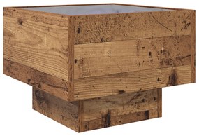 vidaXL Τραπεζάκι σαλονιού Παλαιό ξύλο 40 x 40 x 30 cm
