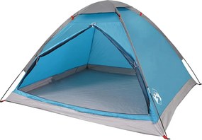 vidaXL Σκηνή Κάμπινγκ 2 Ατόμων Αδιάβροχη Μπλε