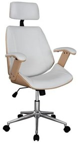 ΚΑΡΕΚΛΑ ΓΡΑΦΕΙΟΥ ΔΙΕΥΘΥΝΤΙΚΗ SUPERIOR PRO HM1109.02 SONAMA-ΑΣΠΡO PU 63x67x123Yεκ.