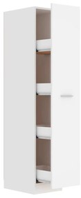 Συρταριέρα Γενικής Χρήσης Λευκή 30 x 42,5 x 150 εκ. Μοριοσανίδα - Λευκό