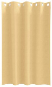 vidaXL Κουρτίνες με κουρτίνες 2 pcs Μπεζ 175x140εκ. Πολυεστέρας