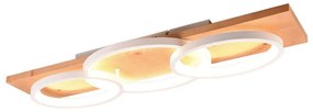 Φωτιστικό Οροφής - Πλαφονιέρα Barca 641110331 97x33x10cm 1xSMD-LED 40W Dimmable 3000K White-Natural Trio Lighting