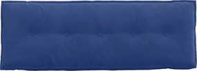 vidaXL Μαξιλάρι Πλάτης Μπλε Αστυνομίας 140 x 50 cm