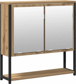 vidaXL Σετ Επίπλων Μπάνιου 2 τμχ. Καφέ 60 x 30 x 60 cm