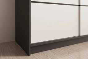 Ντουλάπα Naldo 150 συρόμενη -Mauro-Leuko