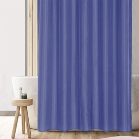 Κουρτίνα Μπάνιου Shower Blue Nef-Nef Homeware 180Πx180Υ Πολυέστερ