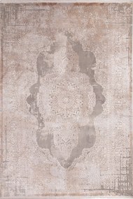 Χαλί Bamboo Silk 5988D Light Grey-Dark Beige Royal Carpet 100X160cm