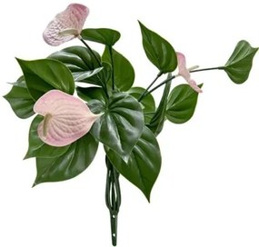 New plan ΔΙΑΚΟΣΜΗΤΙΚΟ ΜΠΟΥΚΕΤΟ (SET 10ΤΜΧ) AMALFI W030 PINK PALM Συσκευσια 10 τεμαχιων