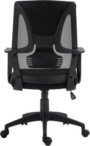 BF2960 Πολυθρόνα Γραφείου Mesh Μαύρο   1τμχ
