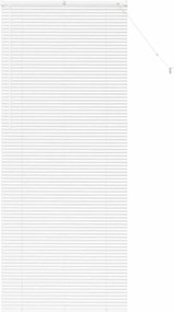 vidaXL Βενετσιάνικες Ρόδες Λευκό 220 x 85 εκ Αλουμίνιο