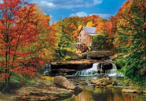 Clementoni Παζλ High Quality Collection Glade Creek Grist Mill ΗΠΑ 2000 τμχ