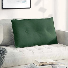 vidaXL Μαξιλάρι Πλάτης Τζαγκουάρ Πράσινο 80 x 50 cm