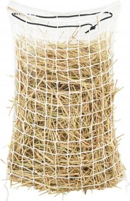 vidaXL Δίχτυα Σανού 2 Τεμ. Στρογγυλά Λευκή 75x50 εκ. από PP