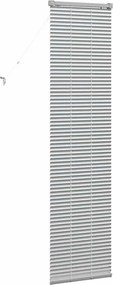 vidaXL Βενετσιάνικες Ρόδες Ασημί 175 x 40 εκ Αλουμίνιο