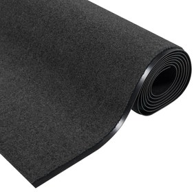 vidaXL Πόρτα Πατάκι Ορθογώνιο Ανθρακί 120x350 εκ