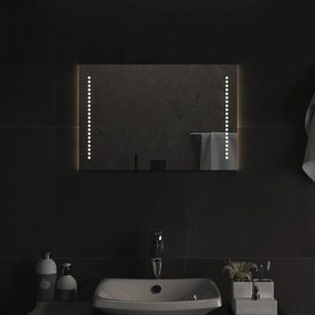 vidaXL Καθρέφτης Μπάνιου με LED 40x60 εκ.
