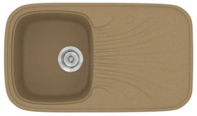 Sanitec Classic 315 Metallic Coffee Νεροχύτης