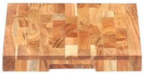 Επιφάνεια Κοπής 40 x 30 x 4 εκ. από Μασίφ Ξύλο Ακακίας - Καφέ