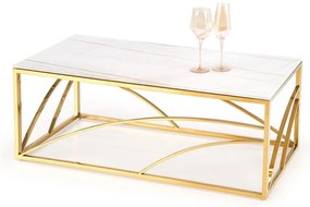 Uni 2 Τραπεζακι Σαλονιου Γκρι Μαρμαρο 120x60x45