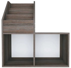 vidaXL Παιδική Ραφιέρα Περ. Γκρι/Sonoma Δρυς 71x30x78,5 εκ Επεξ. Ξύλο