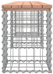 vidaXL Πάγκος Κήπου Συρματοκιβώτιο 203x31x42 εκ. Μασίφ Ψευδοτσούγκα