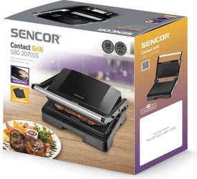 Ηλεκτρική Ψηστιέρα Sencor SBG 2070SS CoolTouch 1000W  Μαύρη